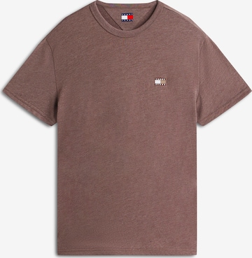 Tommy Jeans Tričko - Hnedá: predná strana