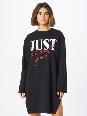 Just Cavalli - Sweatshirt em preto: frente