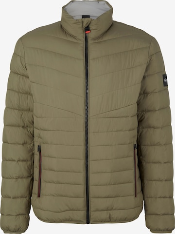 TOM TAILOR Between-Season Jacket in Green: front