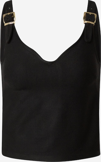 Hoermanseder x About You Top 'Emely' in Black, Item view