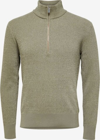 SELECTED HOMME Trui in Groen: voorkant