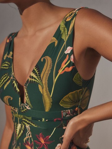 Next Bralette Swimsuit in Green