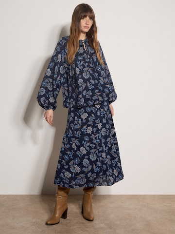 Jupe ' ' Apricot en bleu : devant