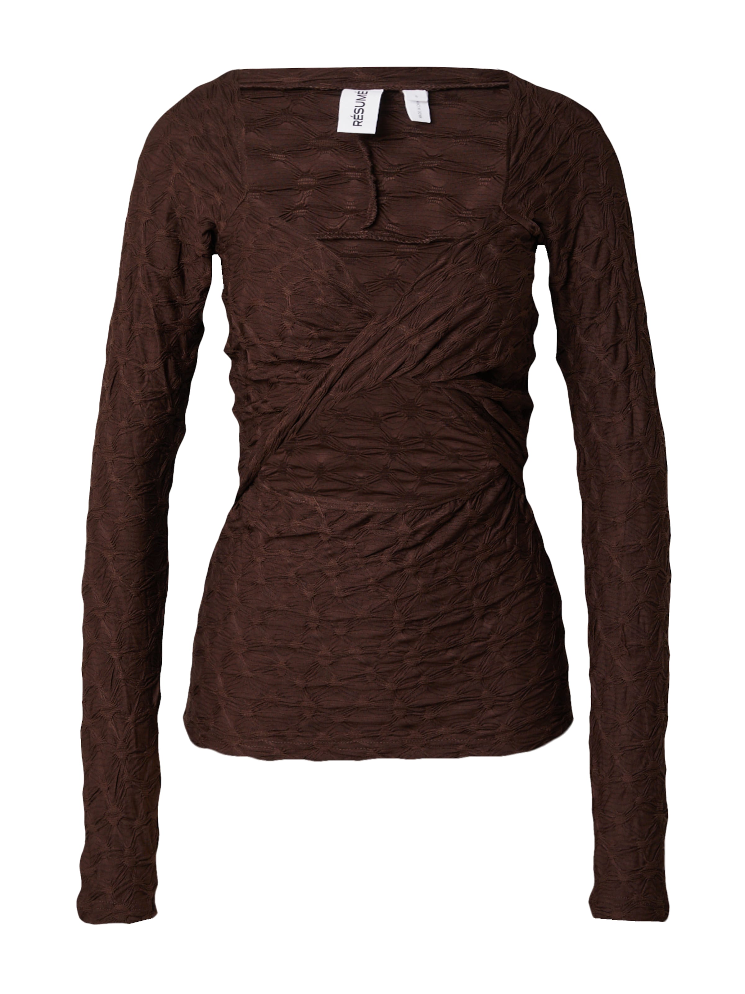 Résumé Blouse 'Tilla' in Brown: front