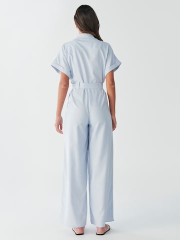 BWLDR Jumpsuit 'ARA' in Blau: Rückseite