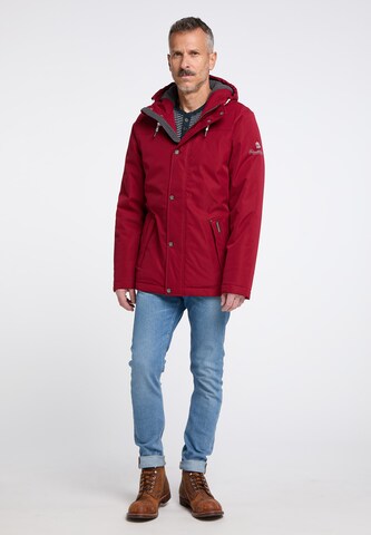 Schmuddelwedda Winter jacket in Red