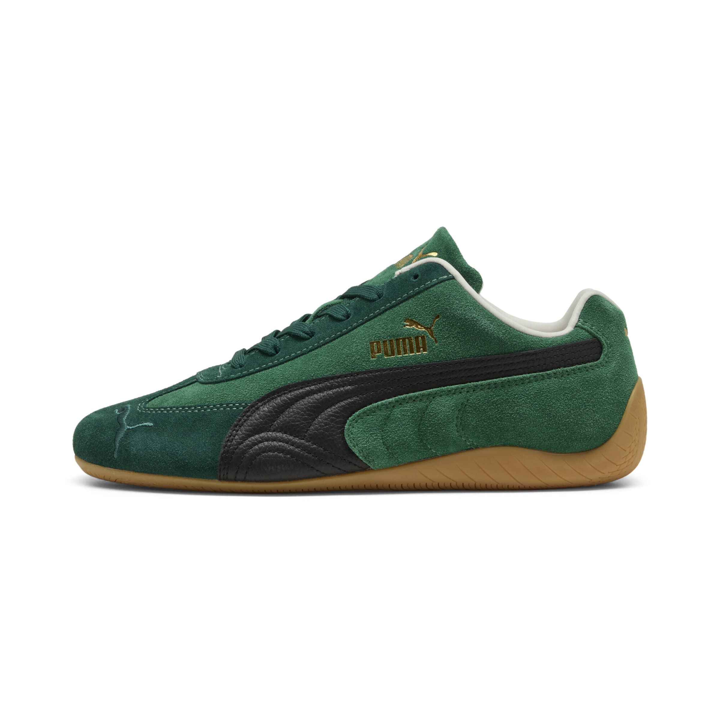 PUMA Platform trainers 'Speedcat' in Green: front