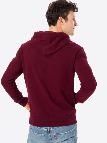 Superdry Tapered Sweatshirt in Rot