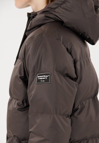 Weather Report Steppjacke 'Audrey' in Braun