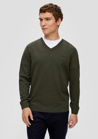 s.Oliver Pullover in Grün: predná strana