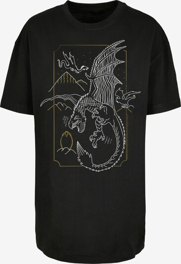 F4NT4STIC T-Shirt 'Harry Potter Dragon' in gelb / schwarz / weiß, Produktansicht
