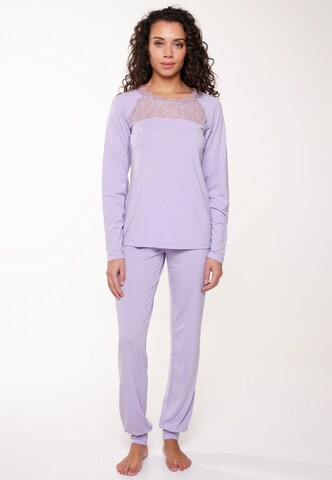 LingaDore Pajama in Purple: front