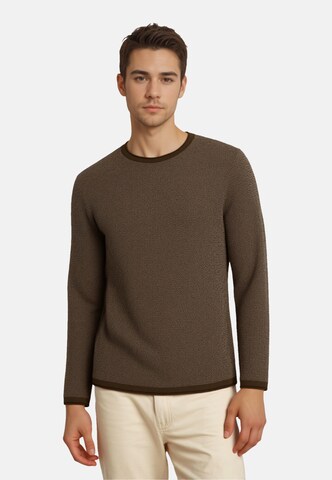 Only & Sons Pullover 'ONSEric' in Braun: Vorderseite
