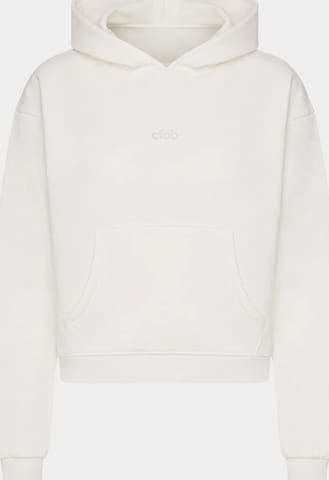 cfab (formerly creamy fabrics) - Sudadera 'Classic' en blanco: frente