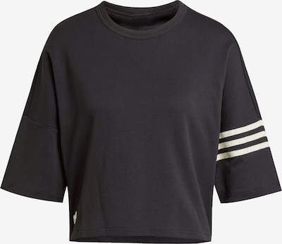 Marškinėliai 'Neuclassics' iš ADIDAS ORIGINALS, spalva – juoda / balkšva, Prekių apžvalga