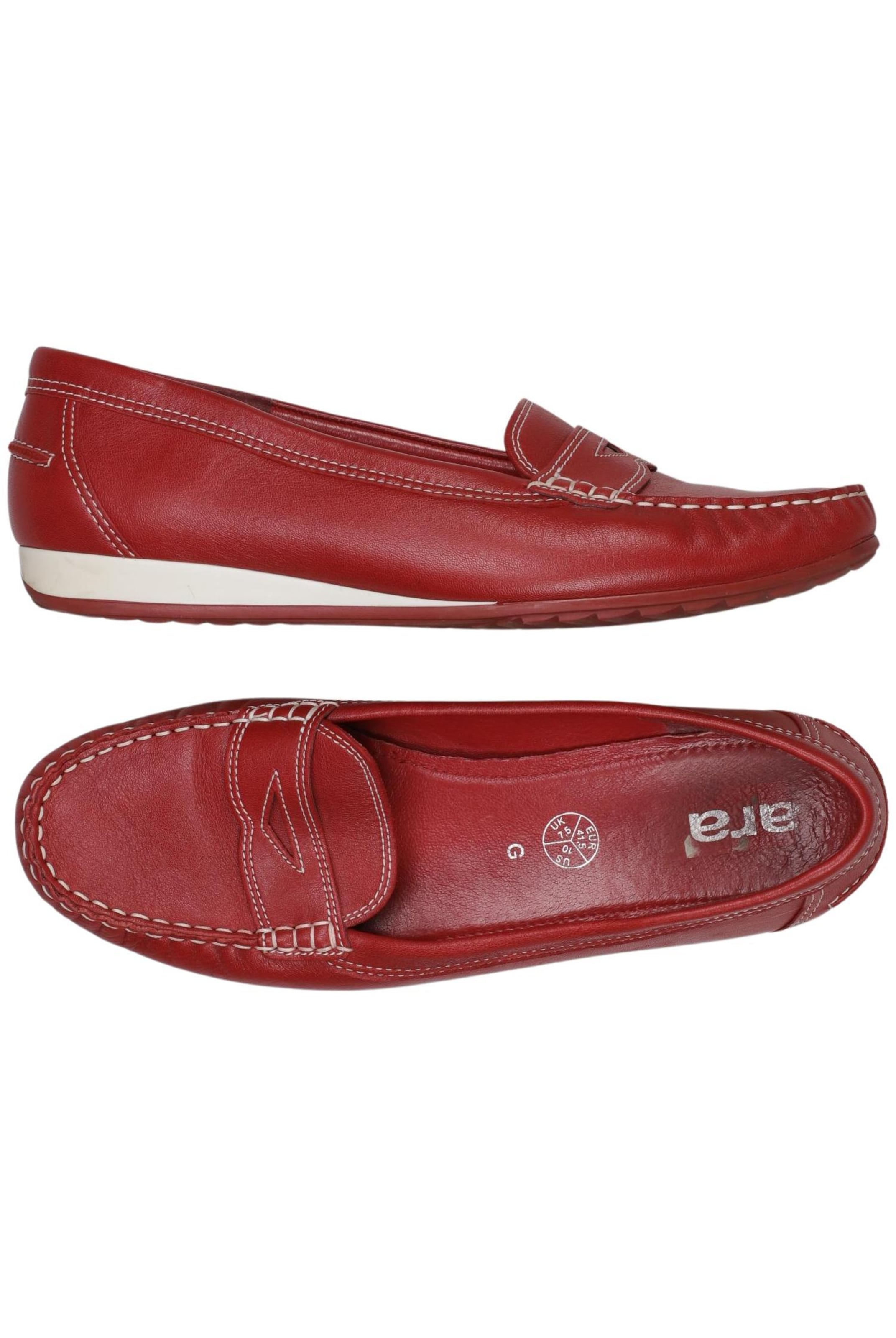 ARA Halbschuh 41,5 in Rot: Vorderseite