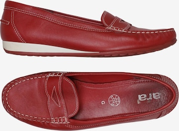 ARA Halbschuh 41,5 in Rot: Vorderseite