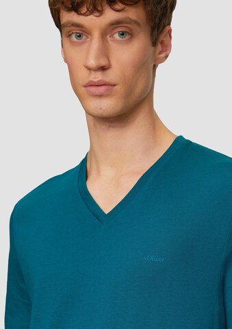 s.Oliver Shirt in Blauw