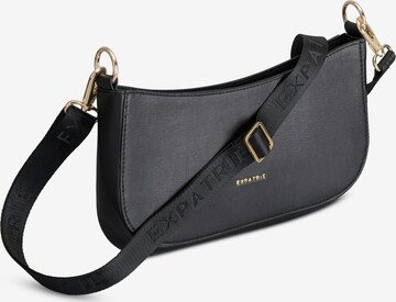 Expatrié Shoulder Bag 'Féline' in Black: front