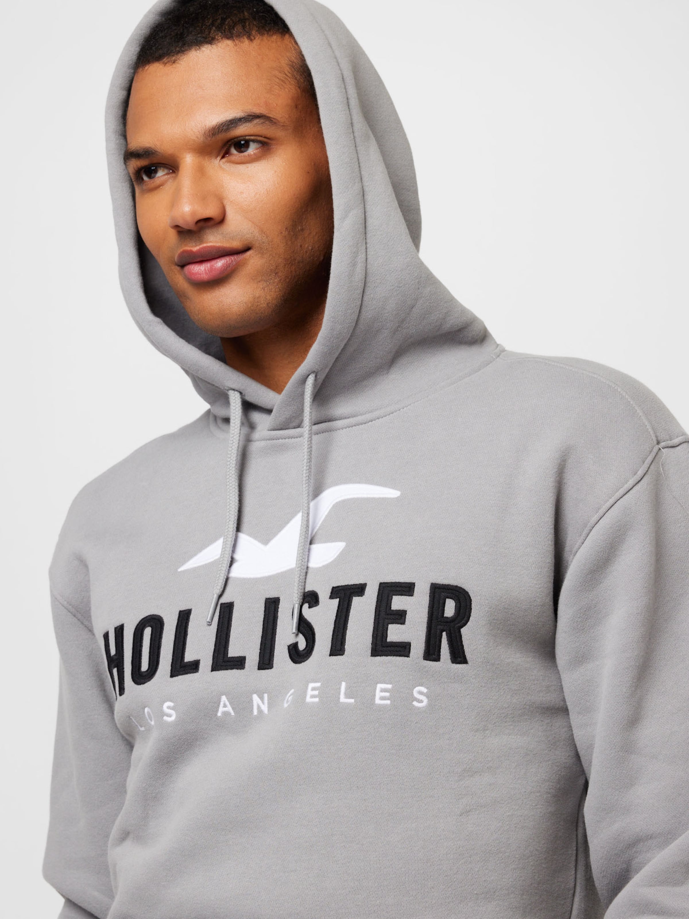 HOLLISTER Sweatshirt in Grey ABOUT YOU