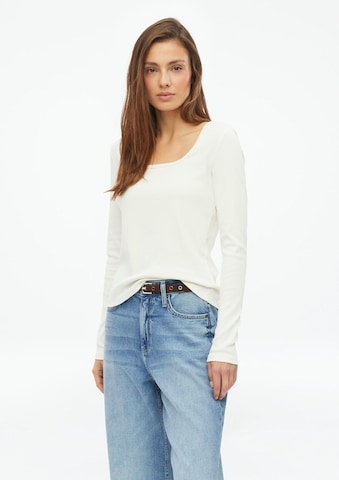 s.Oliver Shirt in Wit: voorkant