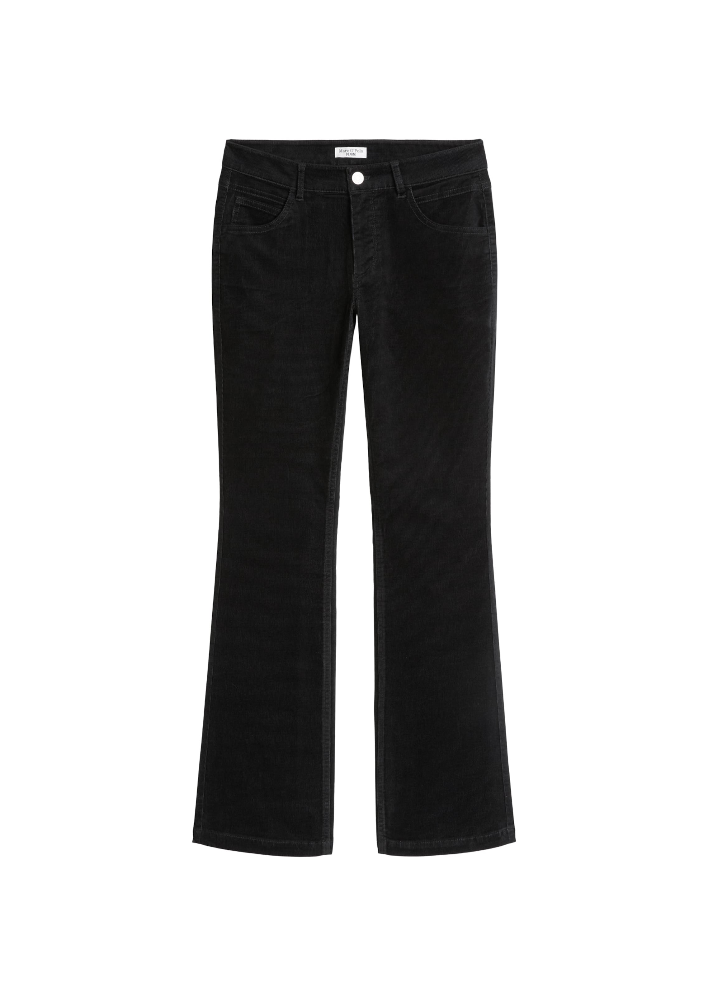 Marc O'Polo DENIM Broek 'Nella' in Zwart: voorkant