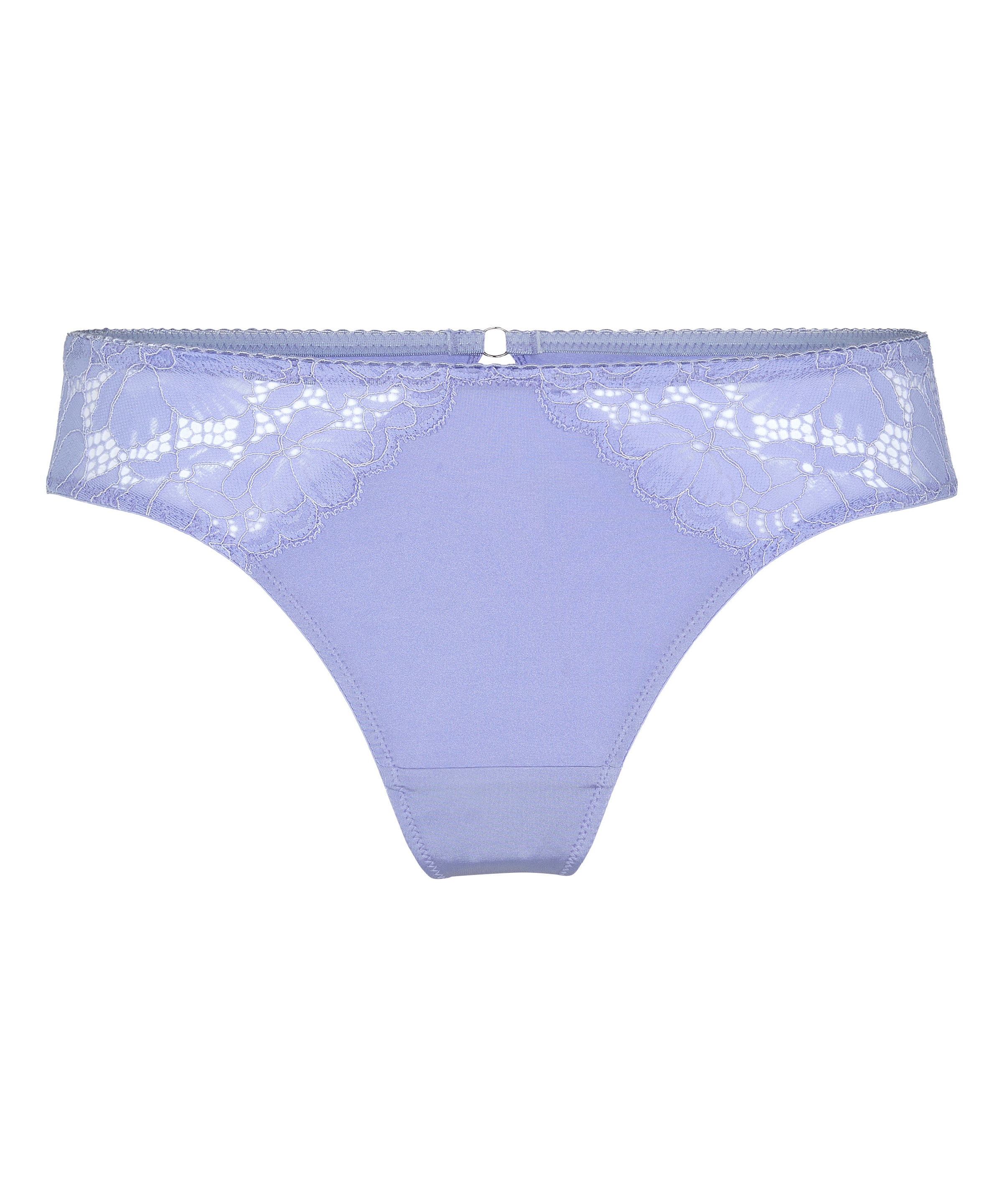 Hunkemöller String 'Andrea' en violet, Vue avec produit