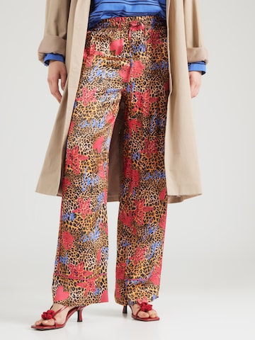 Wide leg Pantaloni 'Hot Leo' di miss goodlife in marrone: frontale