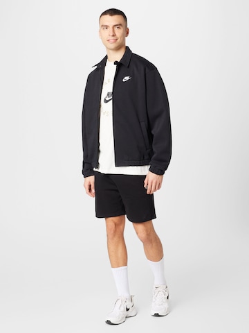 Nike Sportswear Sweatjacka 'HARRINGTON' i svart