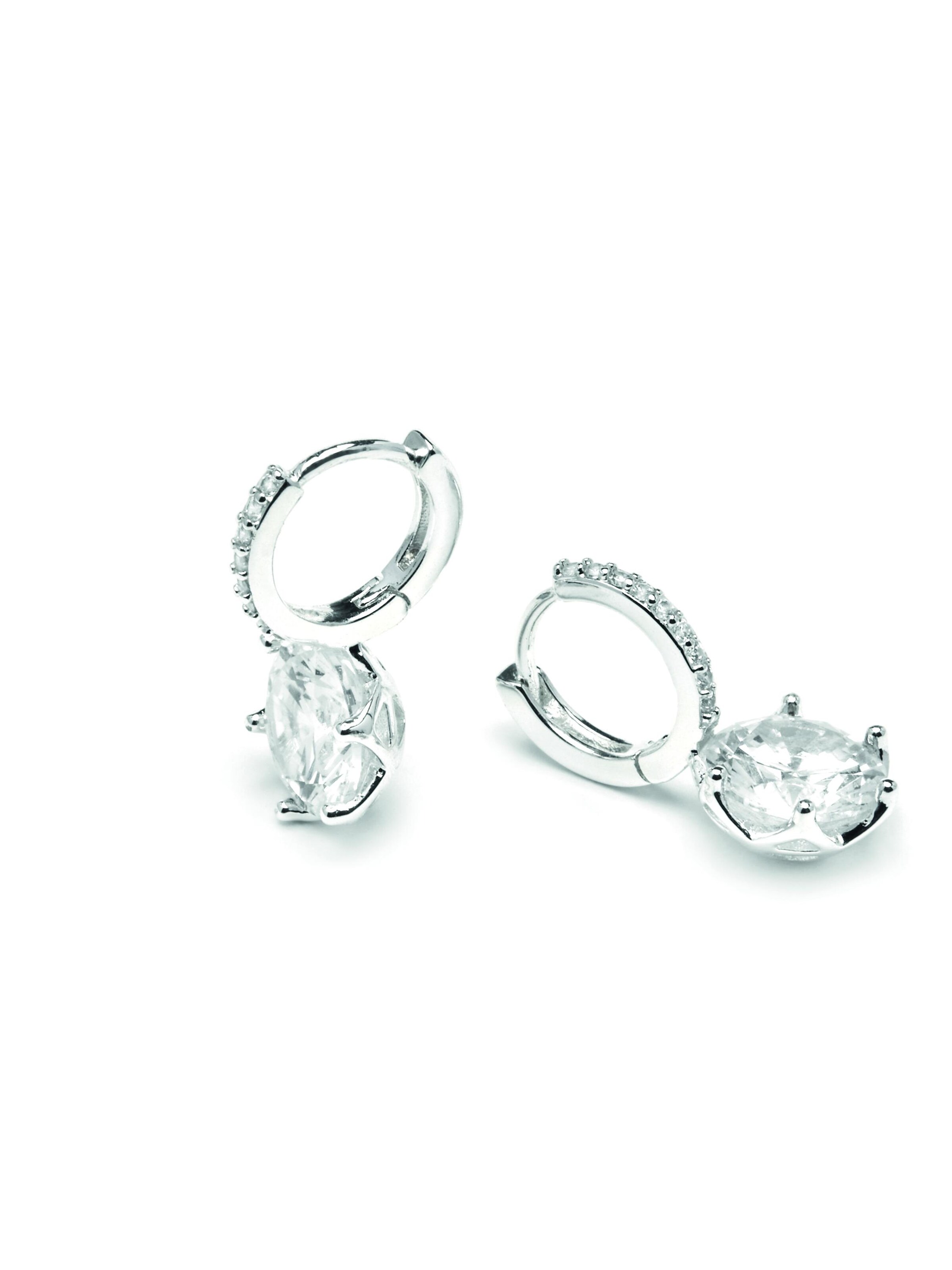 Luxenter Earrings 'Musban' in Silver