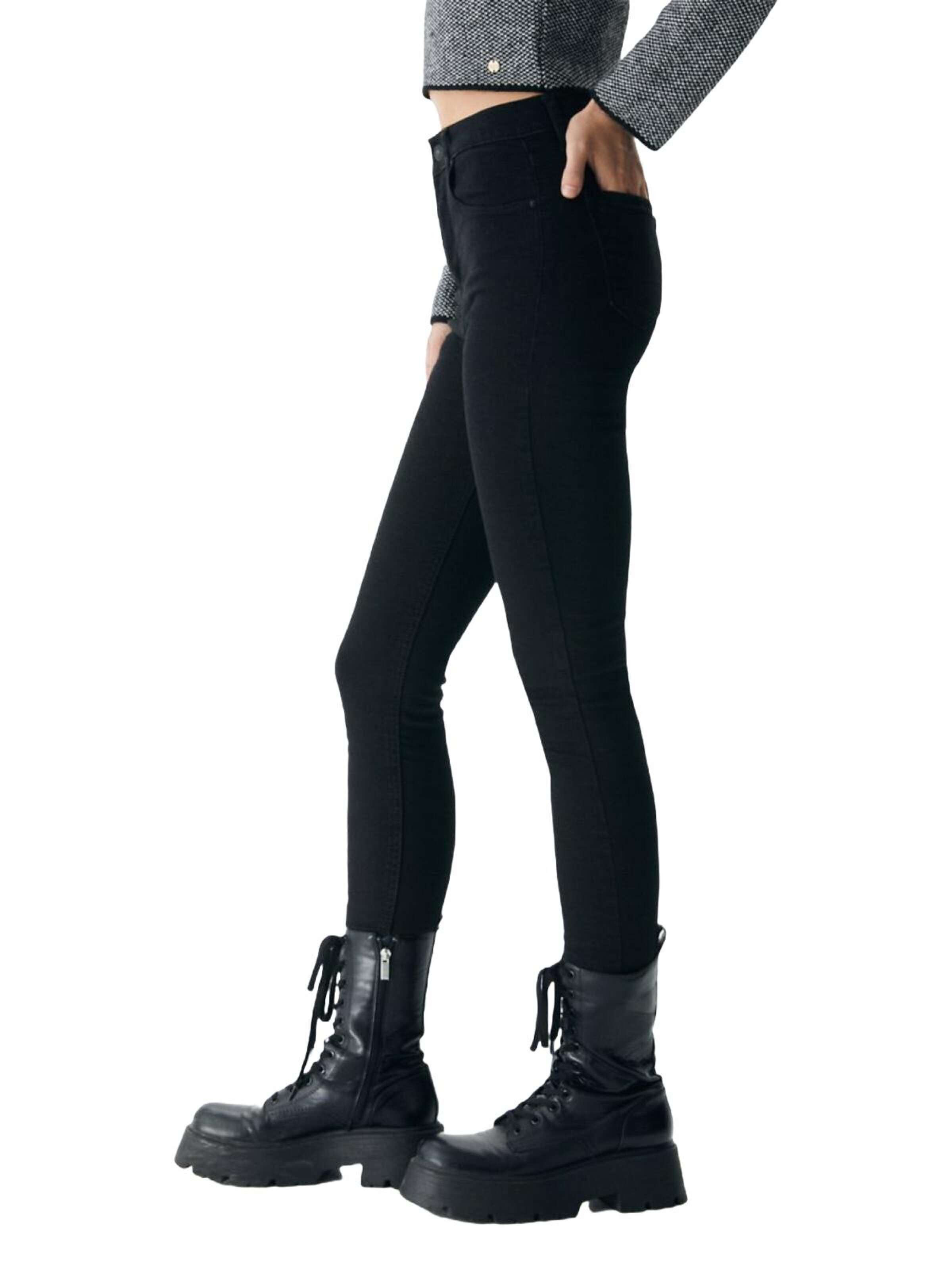 LTB Jeans Skinny Jeans 'LTB Jeans Damen Tanya X Skinny Leg Mid Waist Jeanshose' in Zwart