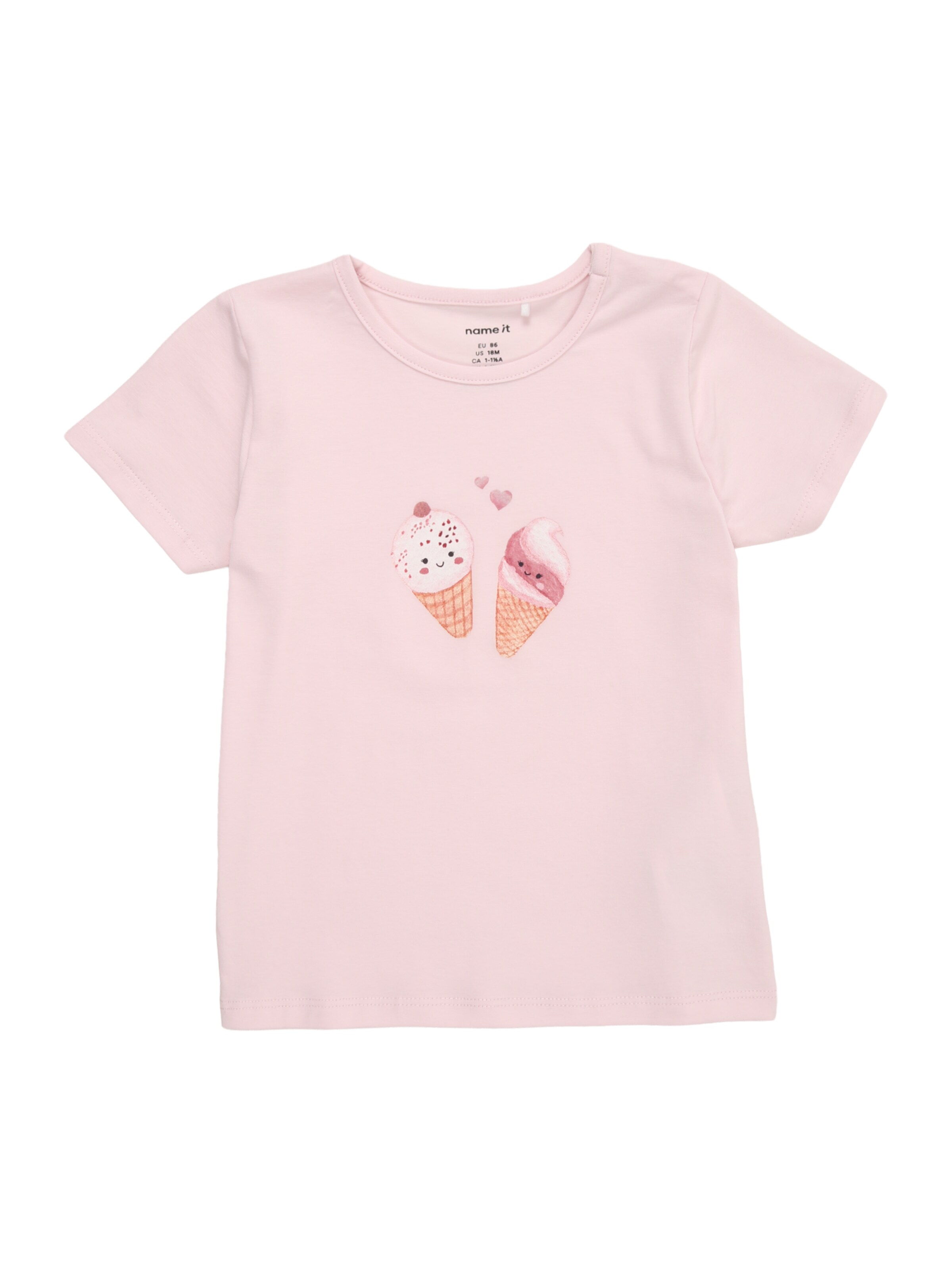 NAME IT - Camiseta 'NBFJACOBA' en rosa: frente