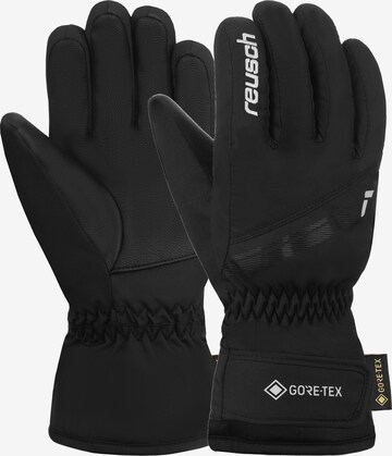 REUSCH Fingerhandschuhe 'Fred GORE-TEX Junior' in Schwarz: predná strana