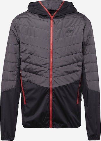 4F Outdoor jacket in Grey: front