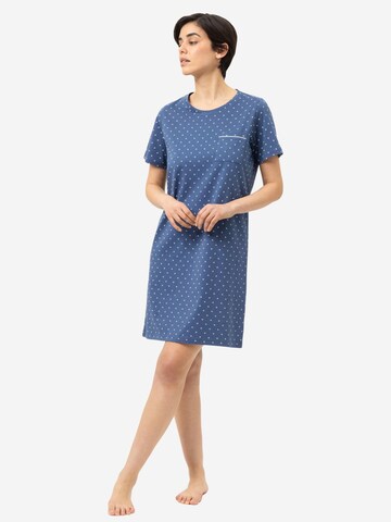 Mey Nachthemd 'Sleep & Relax'‌‌‌‌‌‌‌‌‌‌ in Blau: Vorderseite