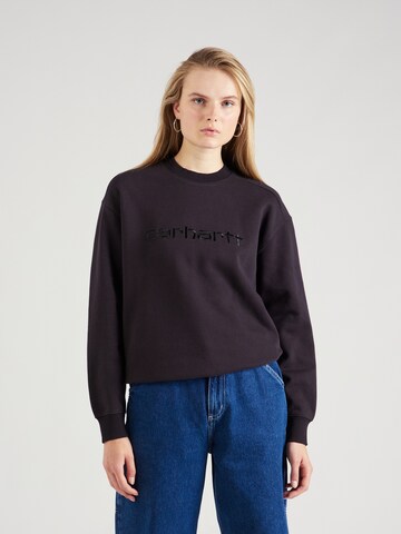 Carhartt WIP Sweatshirt i sort: forside