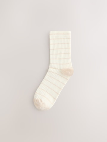 Chaussettes Next en beige
