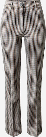 OVS Normalny krój Spodnie w kant w kolorze brązowy: przód