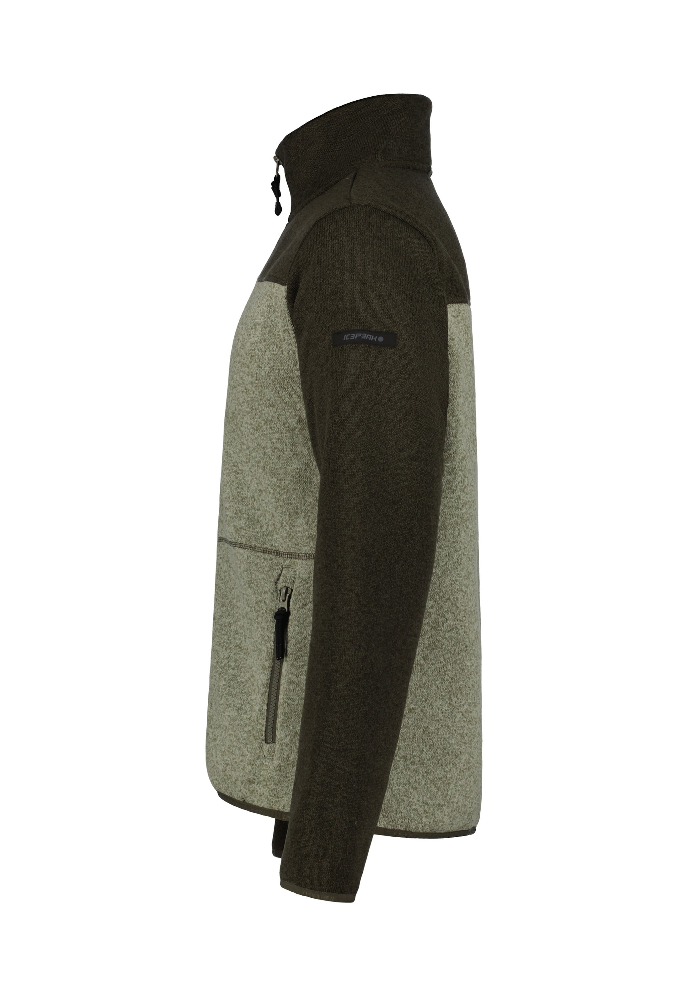 ICEPEAK Winterparka in Grün: Vorderseite