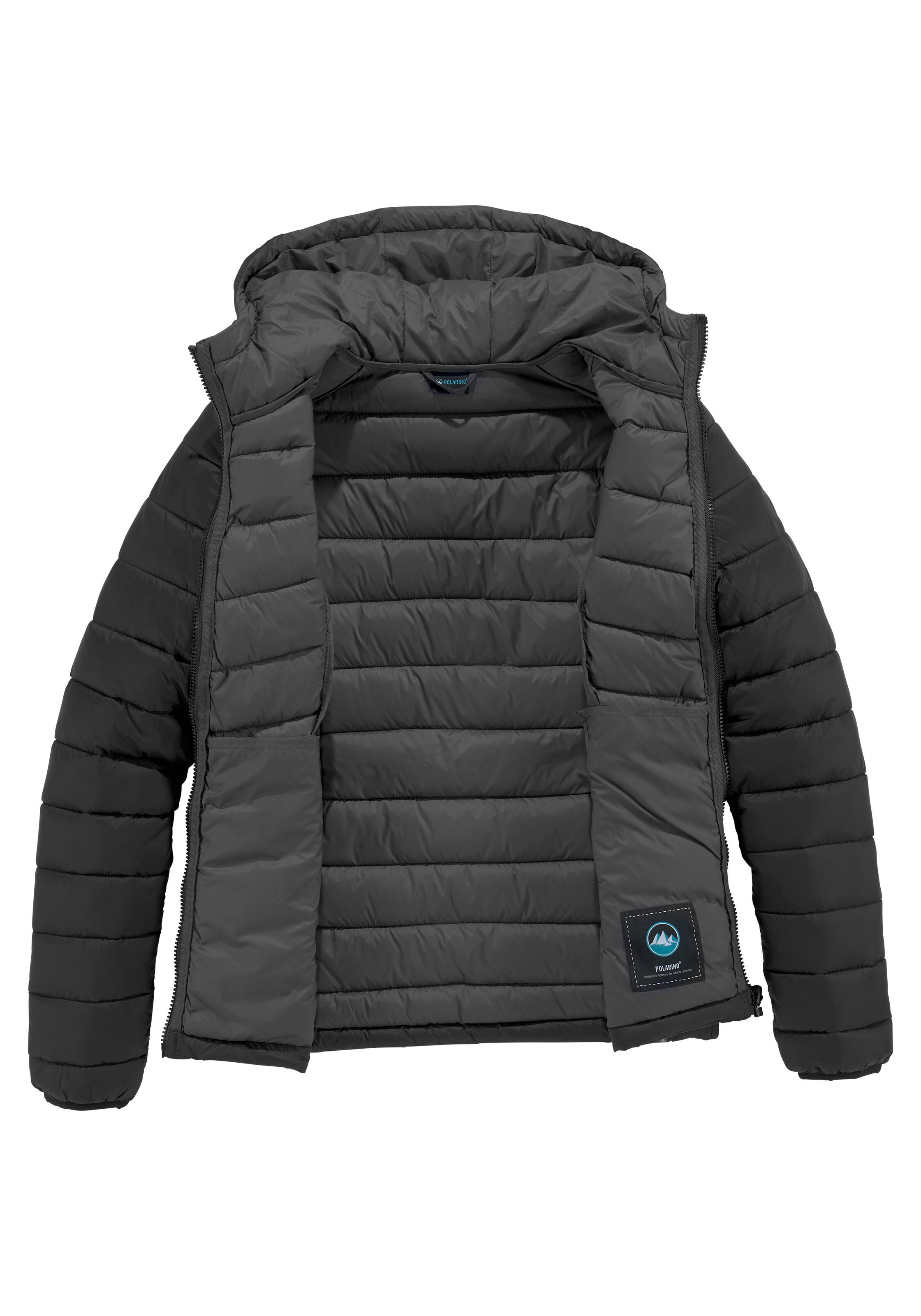 POLARINO Between-Season Jacket in Black
