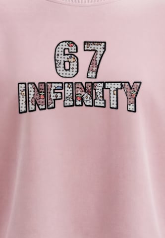 MYMO - Sweatshirt em rosa