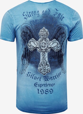 Rusty Neal T-Shirt in Blau