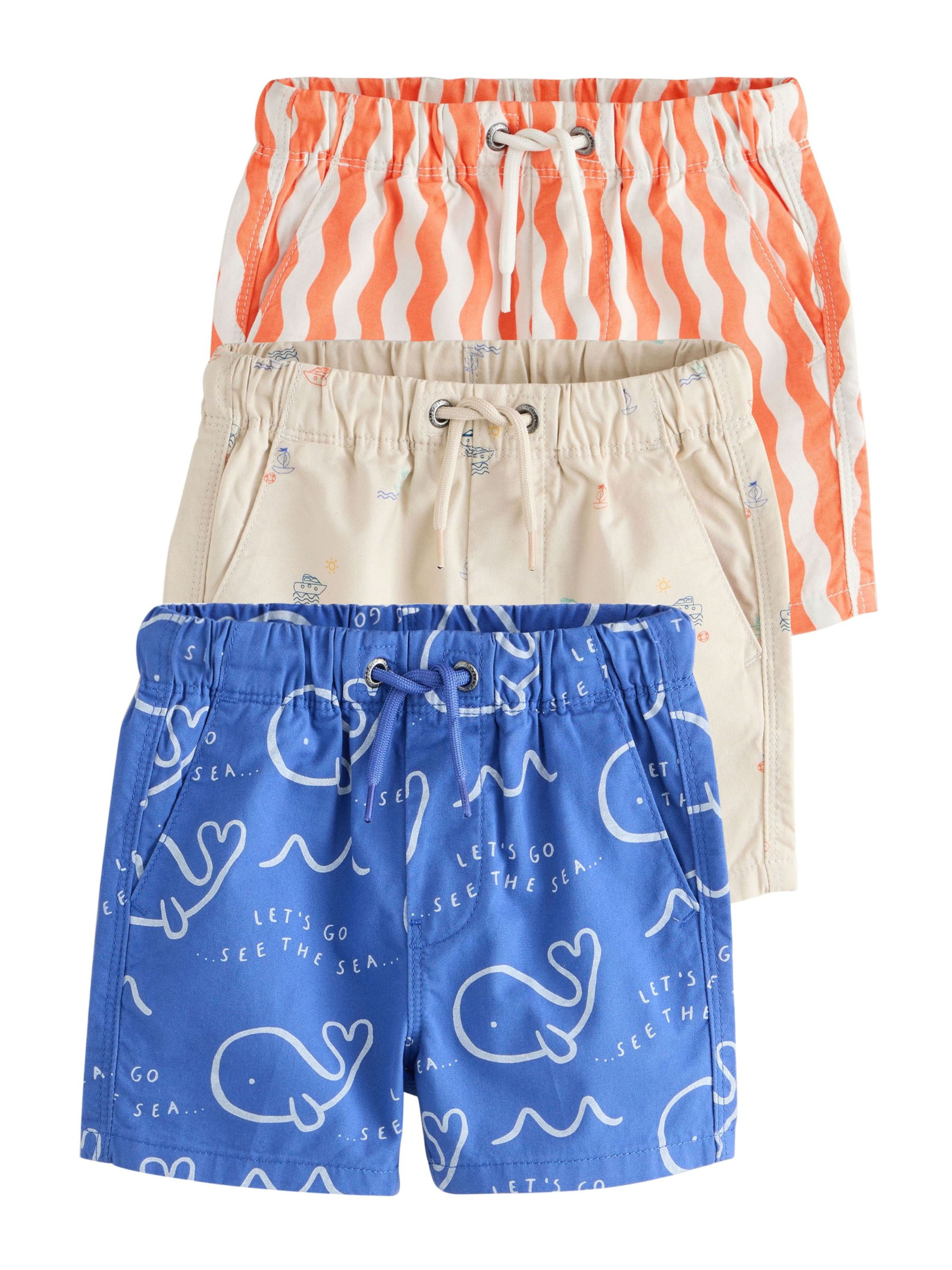 Next Shorts in Beige: Vorderseite