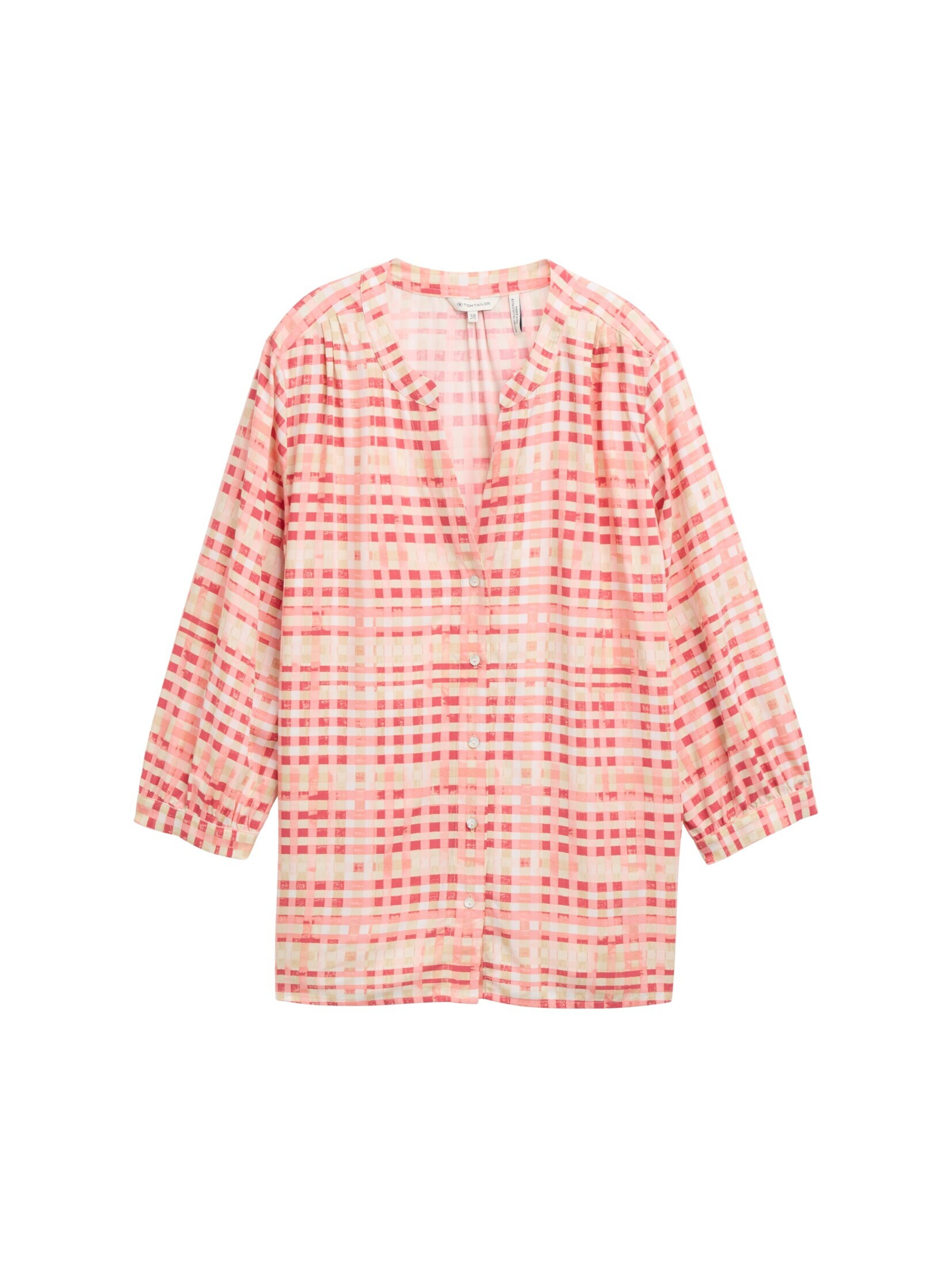 TOM TAILOR Blouse in Rood: voorkant