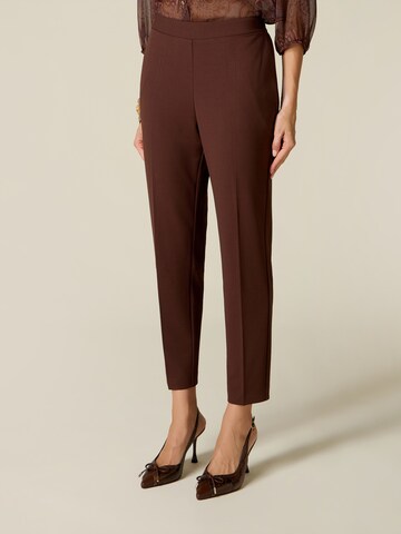 oltre - Skinny Pantalón en marrón