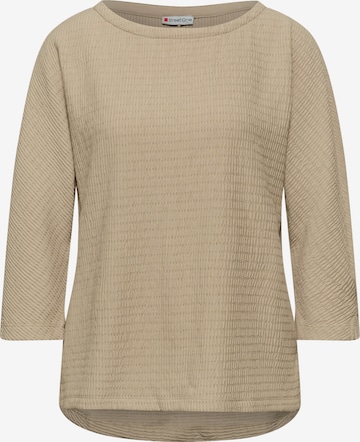 STREET ONE - Camiseta en beige: frente