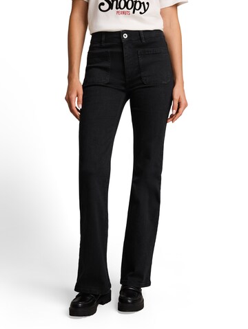 Bootcut Jean 'STELLA' TOM TAILOR en noir : devant