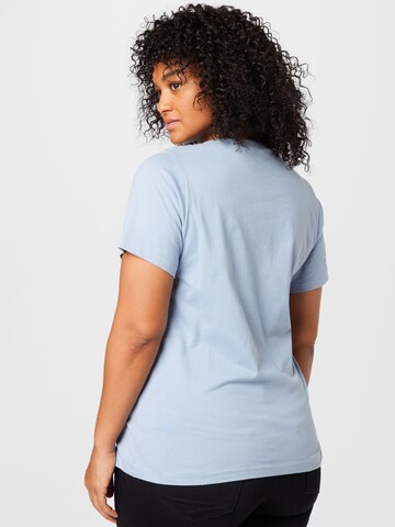 Calvin Klein Jeans Curve Shirt in Blauw