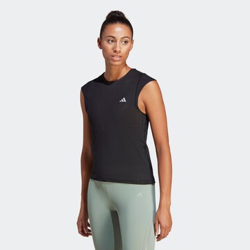 ADIDAS PERFORMANCE Functioneel shirt 'Fast ' in Zwart: voorkant