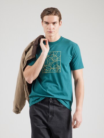 Carhartt WIP Shirt 'By The Numbers' in Groen: voorkant